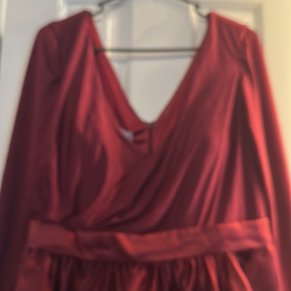 New, burgundy - Picture 2 of 3